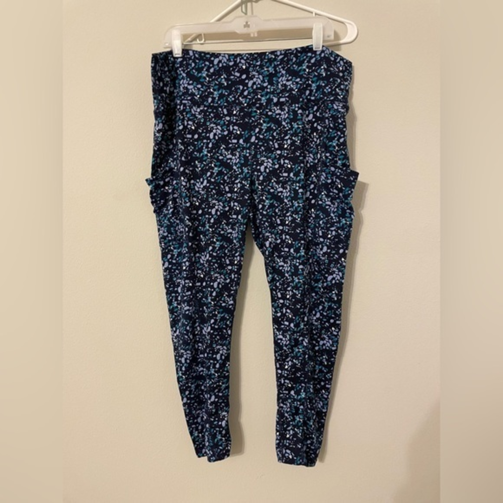 Women’s Enlighten Athletic Leggings‎ Indigo Size 1X